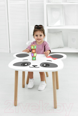 Стол детский Mega Toys Панда / 70015ЛДСП