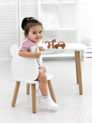 Стул детский Mega Toys Мишка / 71024ЛДСП