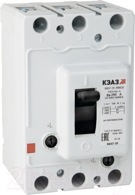 Выключатель автоматический КЭАЗ ВА57-35-360010-160А-690AC-УХЛ3 / 319678 - фото