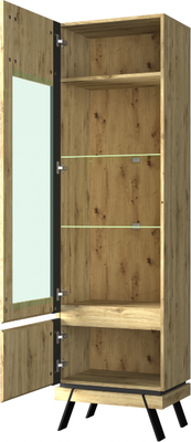 Шкаф с витриной Anrex Street 1V1D L