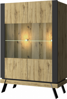 Шкаф с витриной Anrex Street 2V