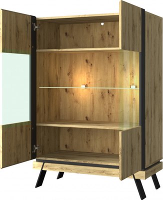 Шкаф с витриной Anrex Street 2V