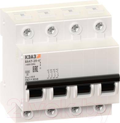 Выключатель автоматический КЭАЗ ВА47-29-4C50-УХЛ3 / 231638 - фото