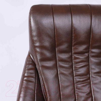 Кресло офисное AksHome Mastif (натуральная кожа, коричневый)