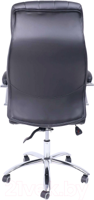 Кресло офисное AksHome Mastif (натуральная кожа, черный)