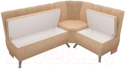 Уголок кухонный мягкий Mebelico Кантри 113 правый / 60330