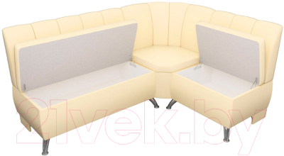 Уголок кухонный мягкий Mebelico Кантри 113 правый / 60335