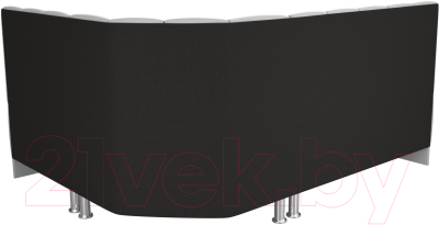 Уголок кухонный мягкий Лига Диванов Кантри 113 правый / 60336 (экокожа, белый)