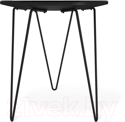 Журнальный столик Sheffilton SHT-CT27 (амарантовый/черный муар)