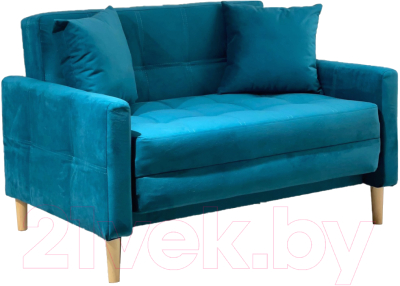 Диван Асмана Феникс 1.0 (велутто 20) - фото