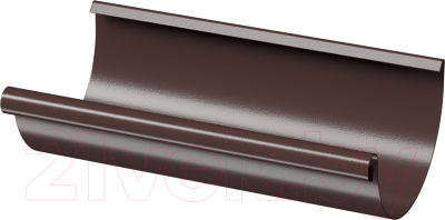 Желоб Docke Stal Premium полукруглый D125 PVJP-1050 - фото