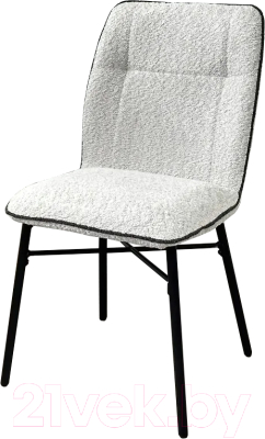 Стул M-City Como / 624M05222 (UF998-14 светло-серый/UF998-16 темно-серый/черный) - фото