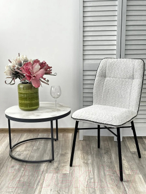 Стул M-City Como / 624M05222 (UF998-14 светло-серый/UF998-16 темно-серый/черный)