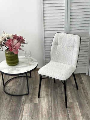 Стул M-City Como / 624M05222 (UF998-14 светло-серый/UF998-16 темно-серый/черный)