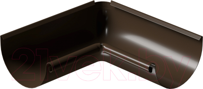 Угол желоба Docke Stal Premium внутренний 90 градусов D125 PVPU-1004 - фото