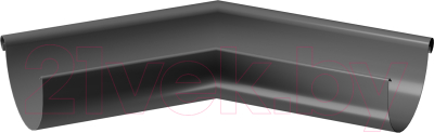 Угол желоба Docke Stal Premium внешний 135 градусов D125 PVPC-1086 - фото