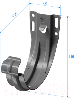 Кронштейн желоба Docke Stal Premium D125 PVKH-1050