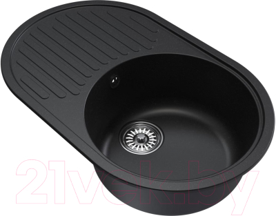 Мойка кухонная Mixline ML-GM16 551934 (ультра-черный)