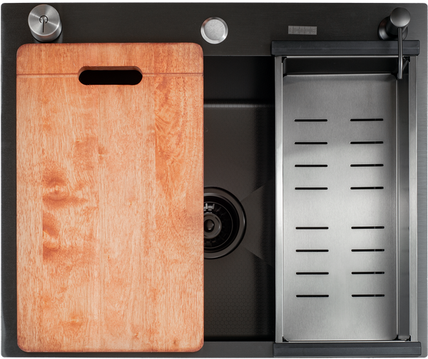 Мойка кухонная Futur FK 6050 Embossing B Eco - фото