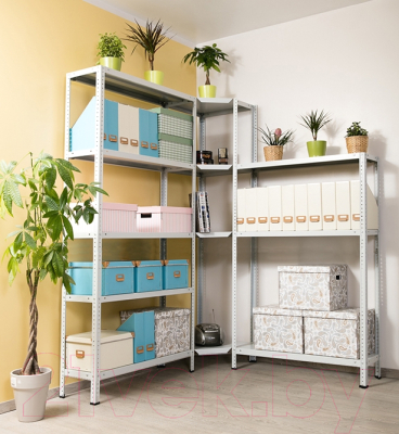 Стеллаж металлический MZ-Profil СТФЛ 1035-1.8