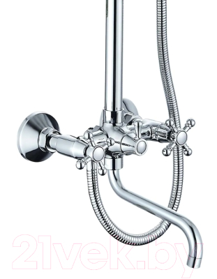 Душевая система со смесителем Diadonna Д80-335354