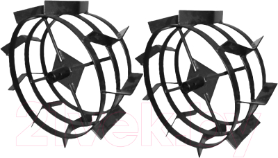 Комплект грунтозацепов Целина 650x90 диаметр ступицы 30мм / 10122 - фото