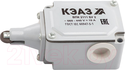 Выключатель путевой КЭАЗ ВПК-2111Б-У2 / 151285 - фото