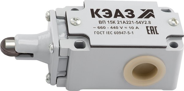 Выключатель путевой КЭАЗ ВП15К21А-221-54У2.8 / 151295 - фото