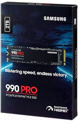 SSD диск Samsung 990 Pro 2TB (MZ-V9P2T0BW)