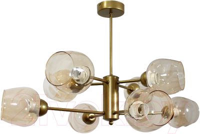 Люстра Элетех Адель 181 НПБ 01-8x60-111 Е27 / 1005405232 (золото) - фото