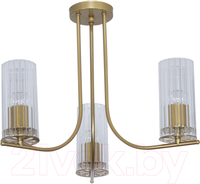 Люстра Элетех Ария 131 НПБ 01-3x60-227 Е27 / 1005405235 (золото) - фото