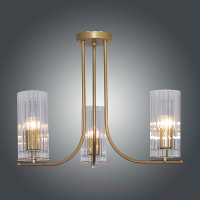 Люстра Элетех Ария 131 НПБ 01-3x60-227 Е27 / 1005405235 (золото)