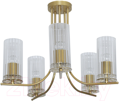 Люстра Элетех Ария 151 НПБ 01-5x60-164 Е27 / 1005405236 (золото) - фото