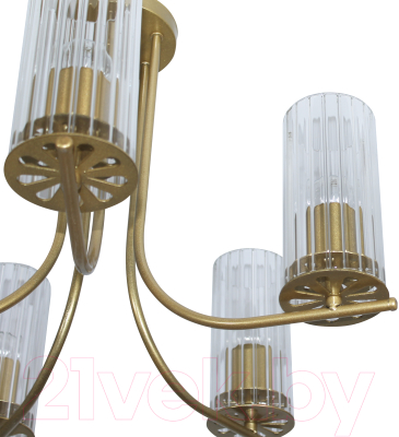 Люстра Элетех Ария 151 НПБ 01-5x60-164 Е27 / 1005405236 (золото)
