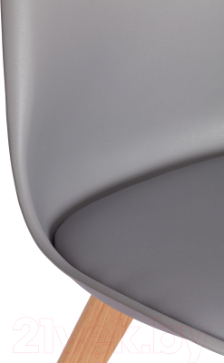 Стул Tetchair Tulip дерево/пластик/экокожа