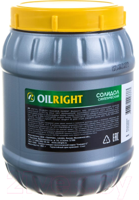 Смазка техническая Oil Right Солидол синтетический / 6029
