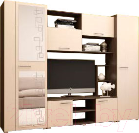 Стенка Горизонт Мебель Флора-2 - фото