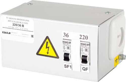 Ящик силовой КЭАЗ ЯТП-0.25-220/42-2-IP31-УХЛ3 / 228242 - фото