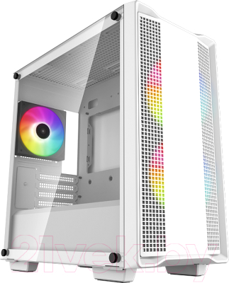 Корпус для компьютера Deepcool CC360 WH ARGB / R-CC360-WHAPM3-G-1 - фото