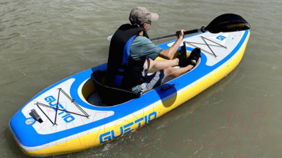 Каяк Guetio Inflatable Double Seat Adventuring Kayak / GT380KAY