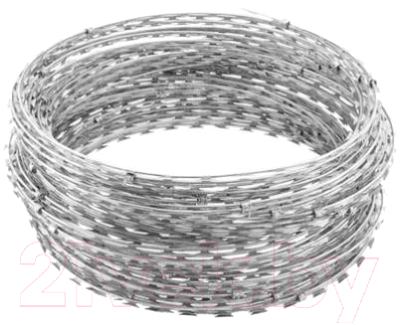 Проволока колючая ПроСТ Егоза / АКЛ-500-40-3 - фото