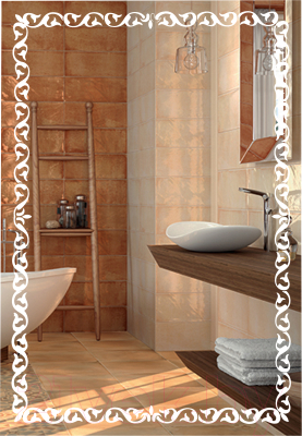 Зеркало Континент Восток 55x80