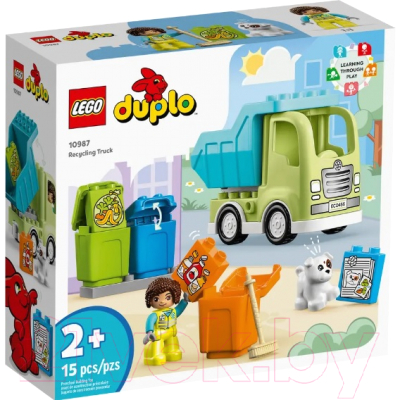 Игрушка-конструктор Lego Duplo Мусоровоз / 10987 - фото