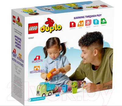 Игрушка-конструктор Lego Duplo Мусоровоз / 10987