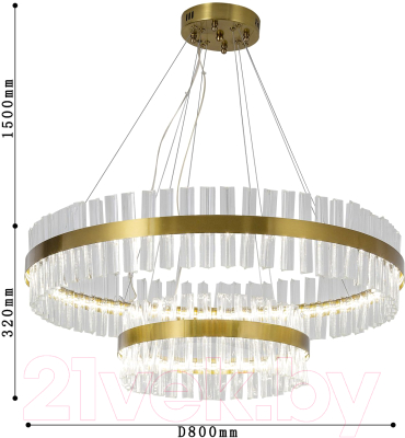 Люстра FAVOURITE 4012-12P