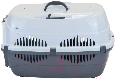 Переноска для животных ZooM Спутник-3 / 4292сер-бел