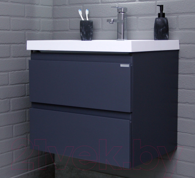 Тумба под умывальник Домино Classica 60 Graffo подвесная В2 / DGr2111T