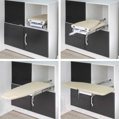 Гладильная доска AKS Встраиваемая 810x300x150