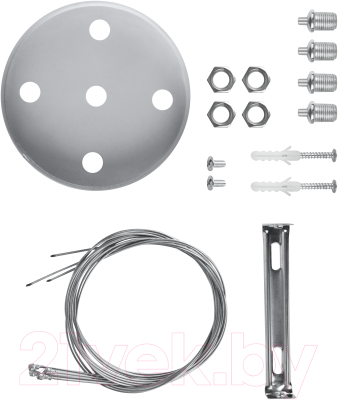 Потолочный светильник ЭРА Geometria Quadro SPO-162-W-40K / Б0058894