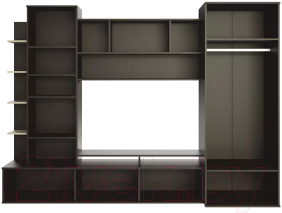 Стенка Stolline Денвер / СТЛ.151.01 (дуб феррара/дуб кремона)